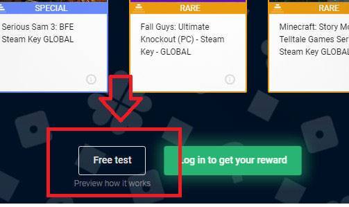 You can preview how G2A Loo works by using G2A Loot free test option.