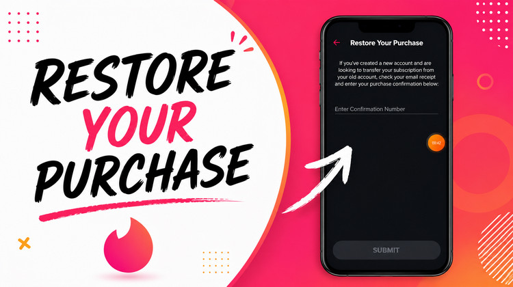 Restore Tinder purchase RT token